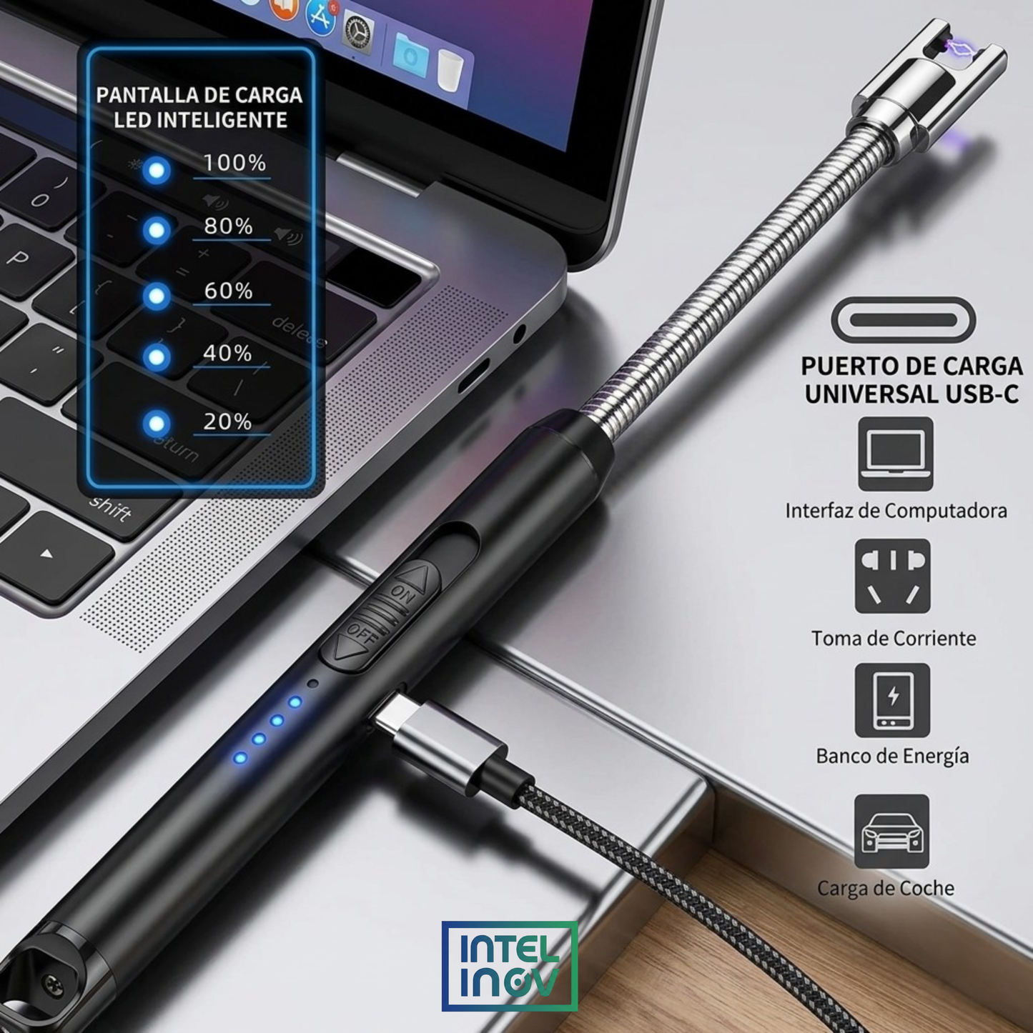 Encendedor eléctrico Recargable