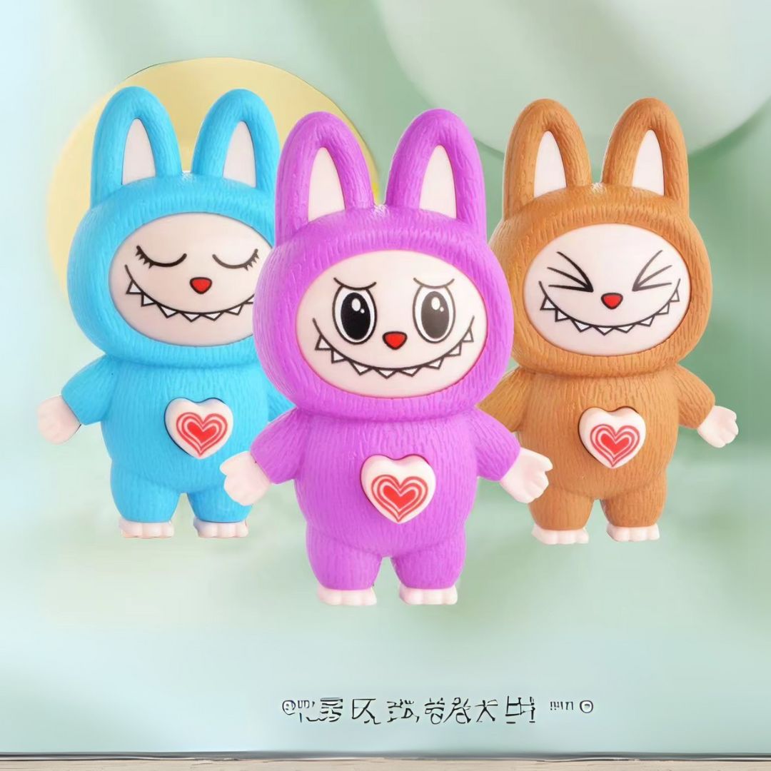 Llavero Labubu Kawaii Cambia La Cara