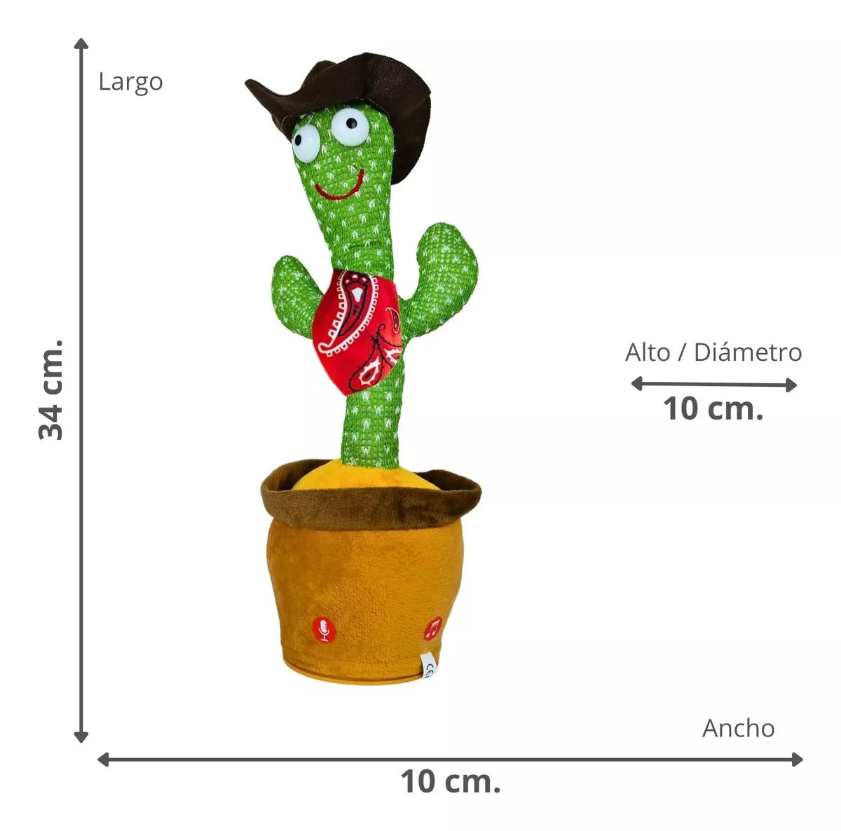 Cactus Bailarin que Imita la Voz