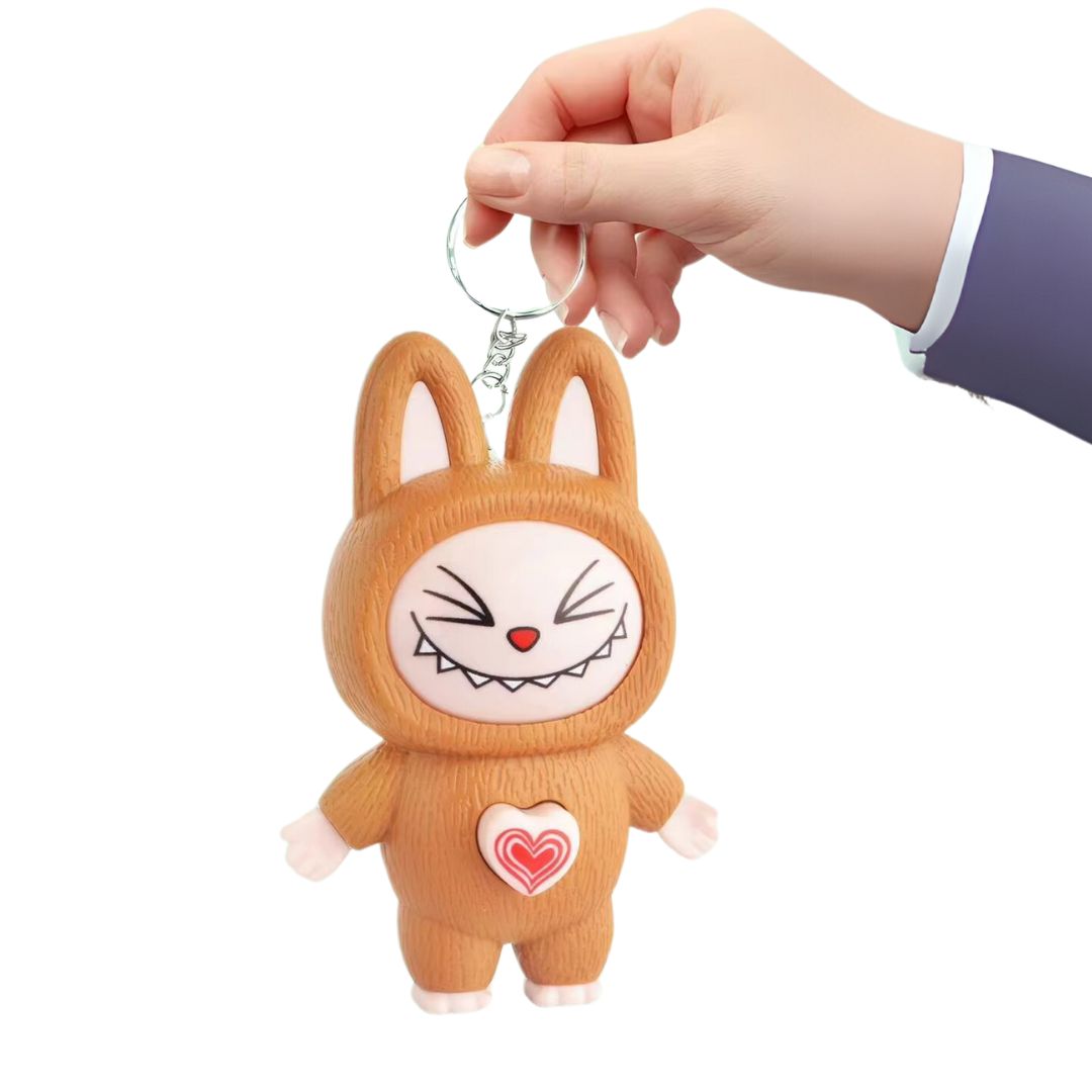 Llavero Labubu Kawaii Cambia La Cara