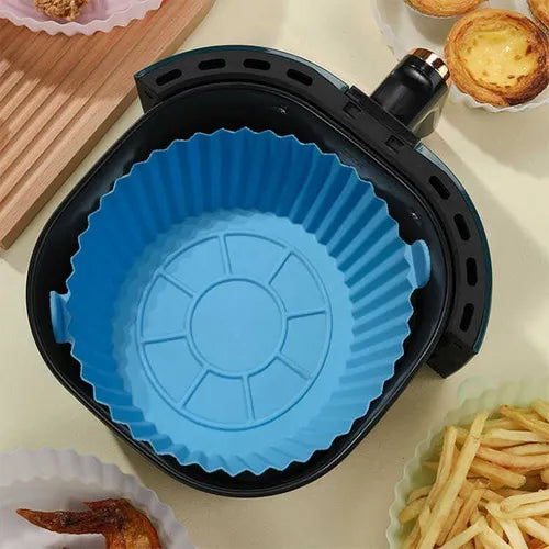 Kit De 6 Moldes De Silicona Para Airfryer